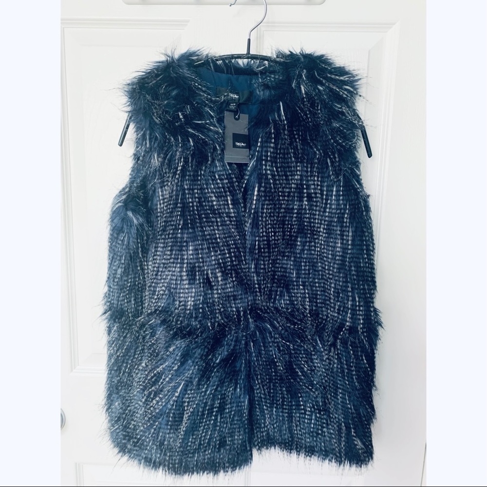 Target faux fur vest